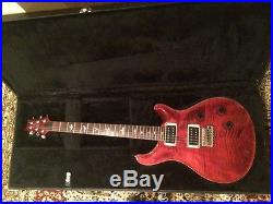 2004 PAUL REED SMITH CUSTOM 24 10 TOP Flamed TIGER RED Exc. WithCASE No Reserve