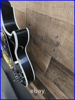 2005 Gibson Custom Shop Les Paul Custom Electric Guitar Ebony With OHSC 9.6 Lb