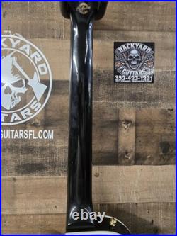 2005 Gibson Custom Shop Les Paul Custom Electric Guitar Ebony With OHSC 9.6 Lb