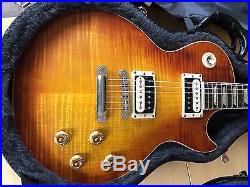 2005 Gibson Les Paul Standard FADED Tobacco Sunburst Electric Guitar RARE