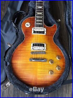 2005 Gibson Les Paul Standard FADED Tobacco Sunburst Electric Guitar RARE