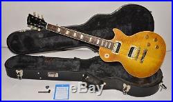 2005 Gibson Les Paul Standard Plus Faded Honeyburst MINT AAA FLAME 1959/59