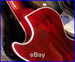 2005 Gibson Les Paul Supreme Dark Wine Red OHSC in near mint condition w Papers