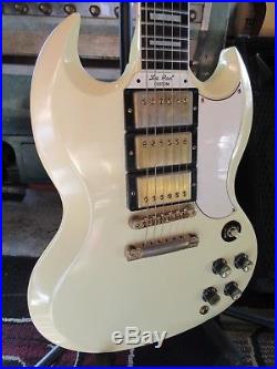 2006 Gibson Custom Shop'61 Reissue SG Les Paul Custom Aged White
