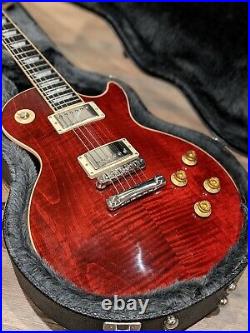 2006 Gibson Limited Edition Les Paul Standard Black Cherry Flamed Maple LE USA