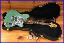 2006 Ibanez Talman TC620 Unique Green with Pearloid and P-90's Kluson Tuners