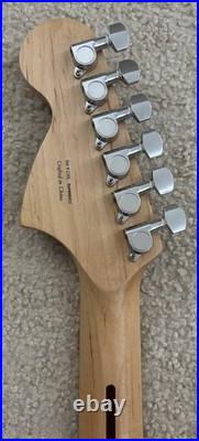2006 Maple Fender Starcaster Stratocaster Maple Neck 70's Headstock Very Good