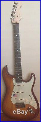 2007 Fender American Deluxe Stratocaster Sienna Burst Very Lightly Used Beauty
