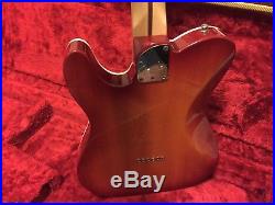 2007 Fender American Deluxe Telecaster Cherry Sunburst NEAR MINT with Tweed Case