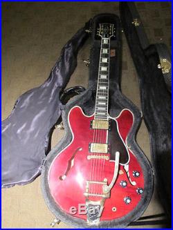 2007 Gibson ES-355 Custom Shop Cherry with Bigsby Vibrato