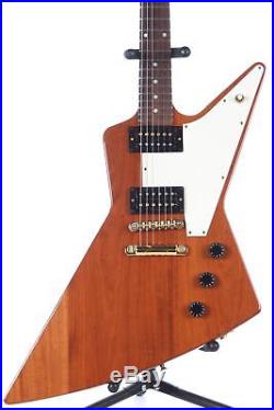 2007 Gibson Explorer 1976 Reissue Natural'76 RI
