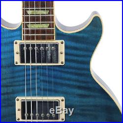 2007 Gibson Les Paul DC Standard Doublecut Ocean Blue Electric Guitar