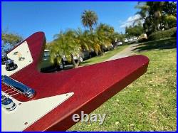 2007 Gibson USA Flying V Faded Satin Cherry Red 6.7 lbs