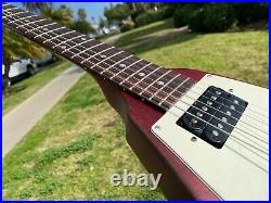2007 Gibson USA Flying V Faded Satin Cherry Red 7.1 lbs