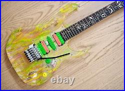 2007 Ibanez JEM 20th Anniversary Steve Vai Signature Acrylic Guitar, Case & Tags