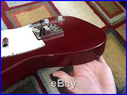 2008 Fender American Telecaster LOADED BODY! USA Highway One HWY-1 Crimson Red