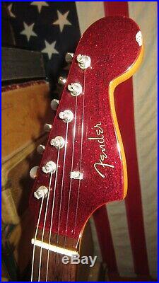 2008 Fender J Mascis Signature Jazzmaster Purple Sparkle Made in Japan Excellent