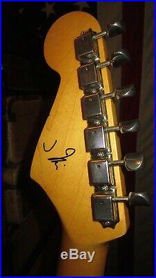 2008 Fender J Mascis Signature Jazzmaster Purple Sparkle Made in Japan Excellent