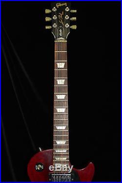 2008 Gibson Les Paul Studio Electric Guitar Cherry Red & Gibson Case AS IS Used