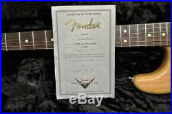 2010 Fender Custom Shop Reissue Deluxe Stratocaster Guitar COA Orig Case