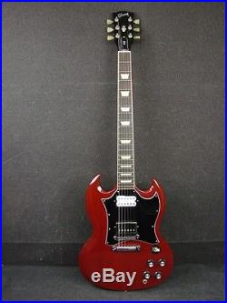 2010 Gibson SG Standard Electric Guitar Heritage Cherry USA withCase & Duncan Pups