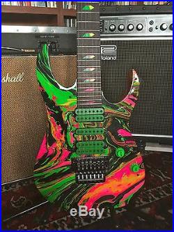 2010 Ibanez Steve Vai UV77RE Universe 20th Anniversary Guitar Limited to 100