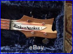 2010 Rickenbacker 4001C64 Bass Guitar Mapleglo McCartney Ram with case