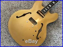 2011 Epiphone Casino MG Gold Top Husk Hollow Body Neck Project