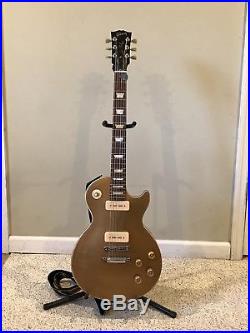 2011 Gibson Les Paul Studio 60s Tribute Goldtop Electric Guitar withDents