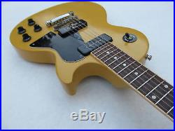 2012 Gibson Les Paul Jr Special P90 Yellow Electric Guitar Lindy Fralin