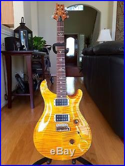 2012 PRS Custom 24 Santana Yellow Mint ConditionCARRYING CASE INCLUDED