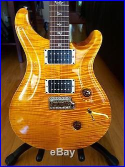 2012 PRS Custom 24 Santana Yellow Mint ConditionCARRYING CASE INCLUDED