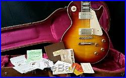 2013 Gibson Les Paul 1958 VOS Reissue Bourbon Burst NO RESERVE