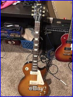 2013 Gibson Les Paul 60s Tribute Honey Burst Electric Guitars P90s