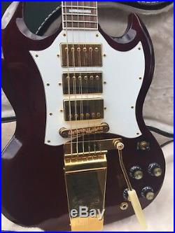 2013 Gibson SG Custom Captain Kirk Douglas Signature Cherry guitar