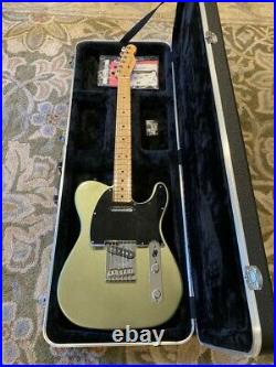 2014 Fender American Standard USA Telecaster with Case. Rare Jade PearlAWESOME