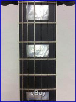 2014 Gibson Custom Shop Les Paul Custom Ebony LPC-EBGH1 With COA & Hard Case