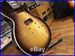 2014 Gibson USA Les Paul Signature Flame Maple Burst Top Neck/body With Skb Case