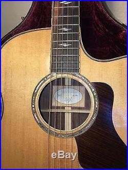 2014 Taylor 816ce Grand Symphony Cutaway ES2 AcousticElectric Guitar with Case