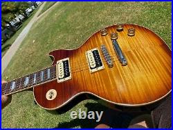 2015 Gibson Les Paul 100 Traditional Plus Flametop Suhr Thornbuckers Standard