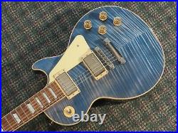 2015 Gibson USA Les Paul Traditional Guitar Ocean Blue! WithOHSC