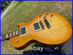 2017 Gibson Les Paul Tribute Satin Honeyburst with Standard Gigbag & COA 7.9 lbs