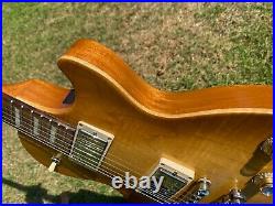 2017 Gibson Les Paul Tribute Satin Honeyburst with Standard Gigbag & COA 7.9 lbs