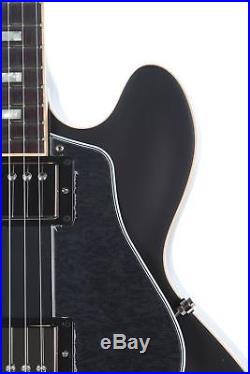2017 Gibson Memphis ES-339 Satin Ebony Semi-Hollow Electric Guitar -SUPER CLEAN