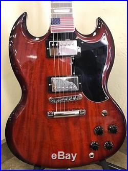 2017 Gibson SG Standard, Red Sunburst, Electric Guitar (S09066639)