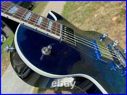 2018 Gibson Les Paul Standard HP Cobalt Blue Fade AAA Flametop Axcess Neck