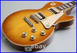 2019 Gibson Les Paul Classic Honey Burst Plain Top & Gibson Hard Case