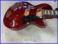2019 Gibson Les Paul Studio Electric Guitar Husk Wine Red Repaired