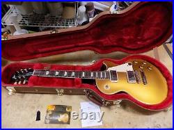 2020 Gibson Les Paul Standard 1950's Reissue Gold top Pristine in case