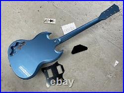 2020 Gibson SG Standard Exclusive Electric Guitar Husk Pelham Blue